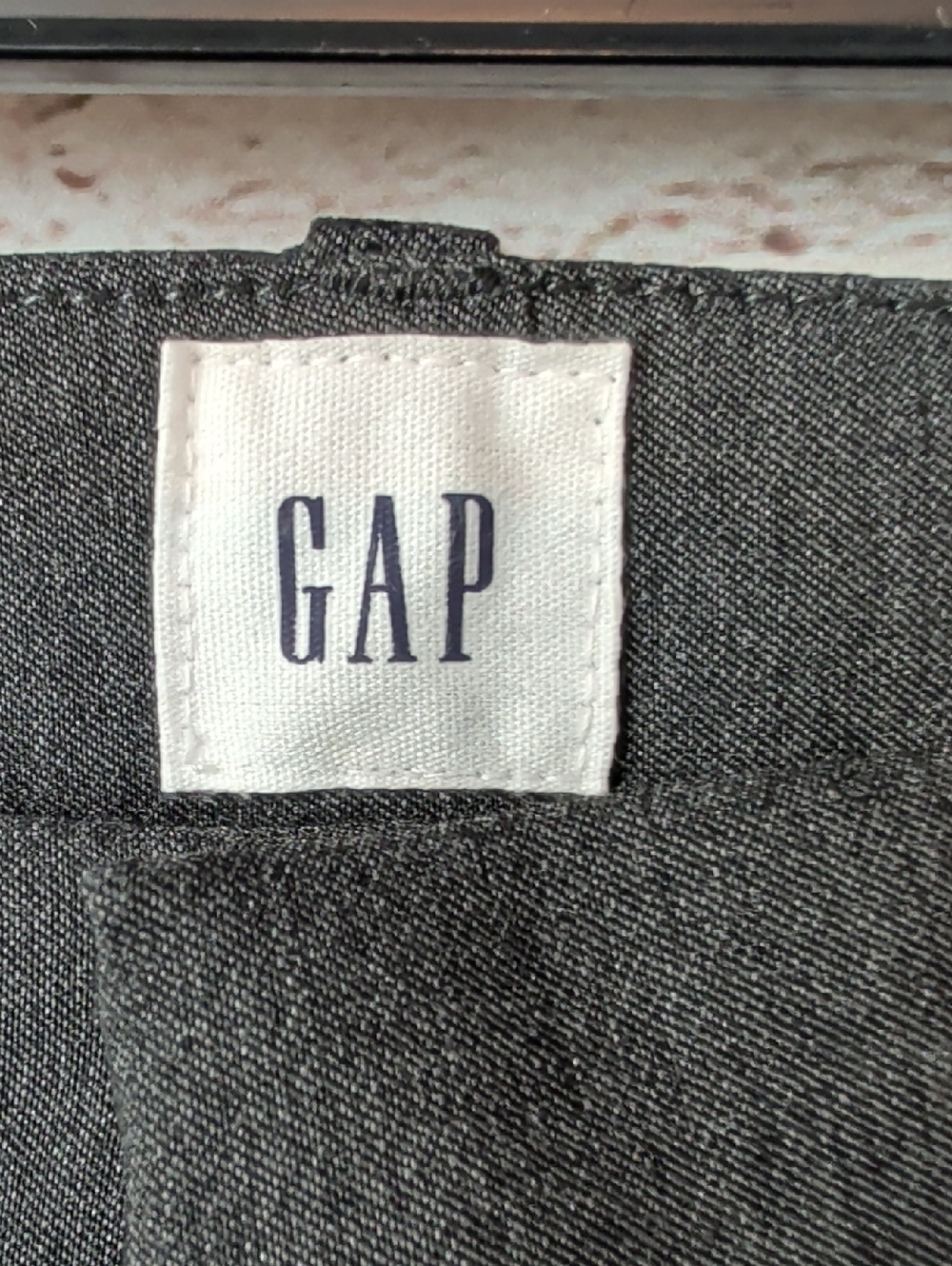 GAP Women's Skinny Ankle Mid rise Charcoal Dress Pants Size 6 Nwt - Picture 5 of 9